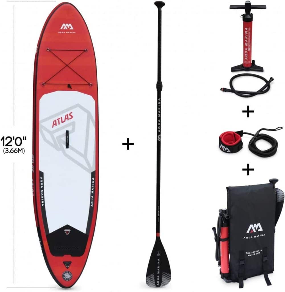 Test du paddle Aquamarina Sup Atlas : performance et design