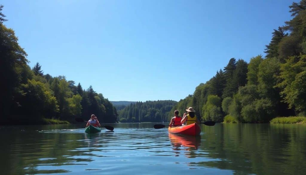 Randonnée en canoë-kayak : lesmont, ramerupt et Troyes