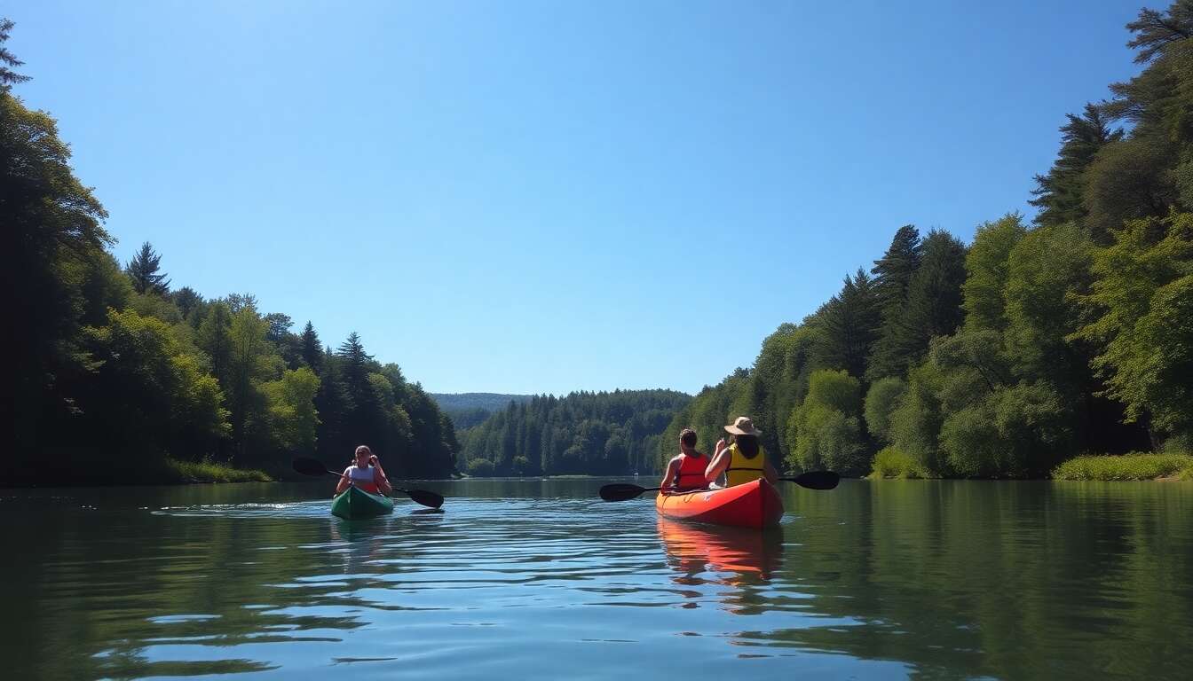 Randonnée en canoë-kayak : lesmont, ramerupt et Troyes
