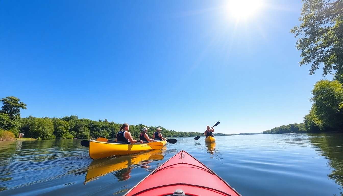 D&eacute;couverte de la rivi&egrave;re aube en cano&euml;-kayak