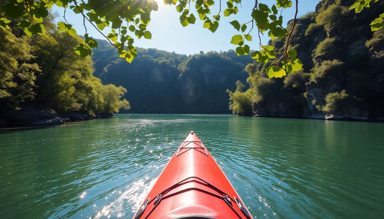Torrent de l'Hérault en canoë : aventure et nature
