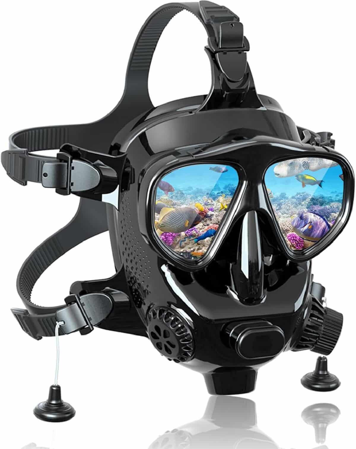 Test du masque de plongée intégral MODJUEGO anti-buée