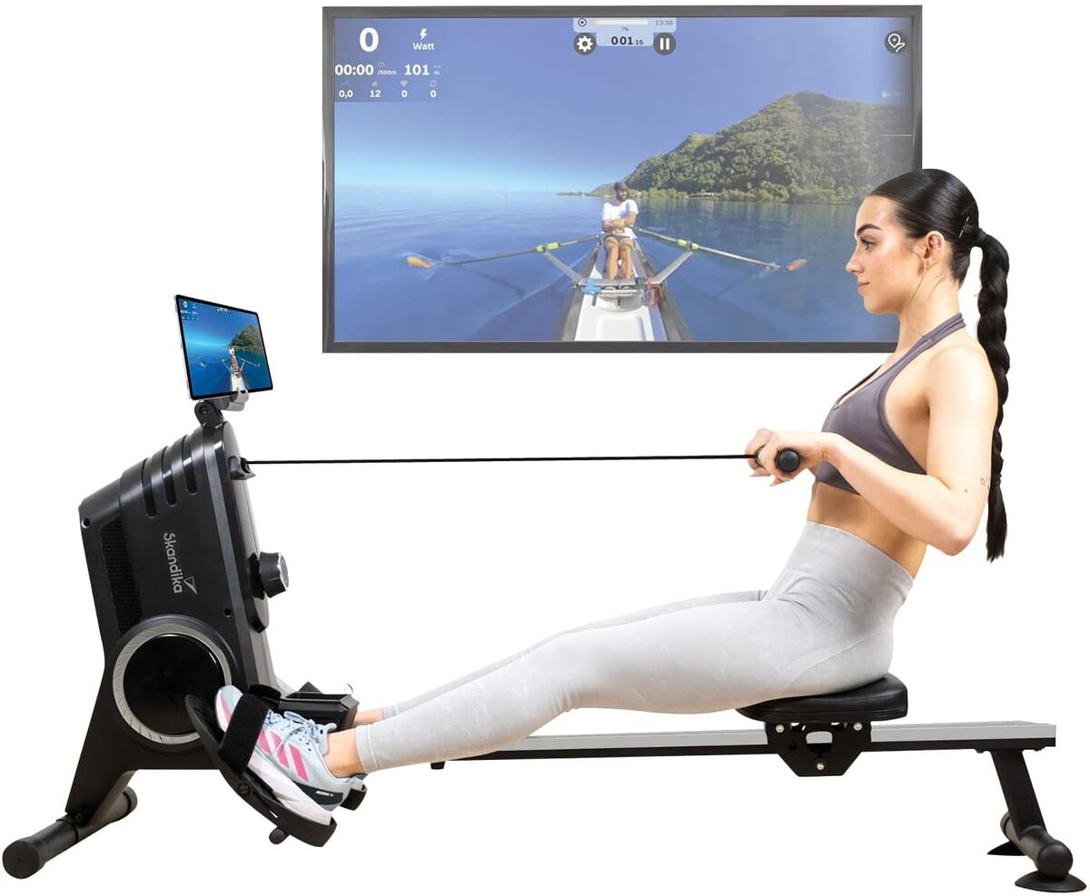 Test du skandika Oxford Pro : rameur magnétique connecté pour la maison