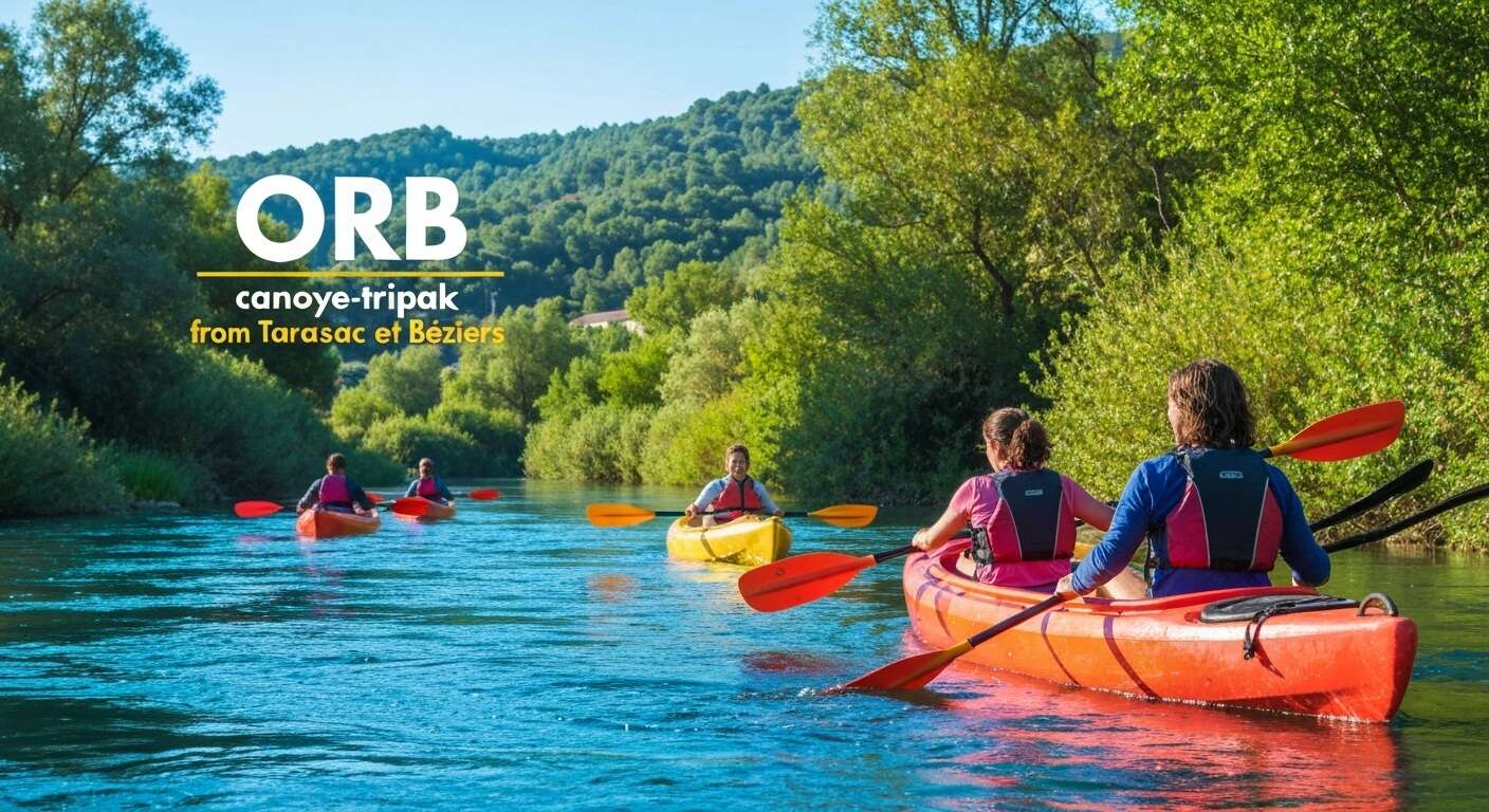 Descendre l'Orb en Canoë-Kayak : de Tarassac à Béziers
