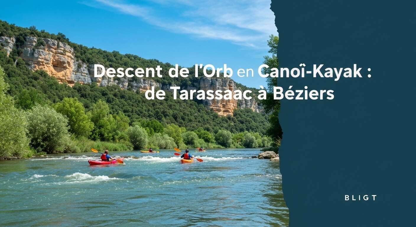 L'orb : un parcours nature idéal pour le canoë-kayak L'orb : un parcours nature idéal pour le canoë-kayak
