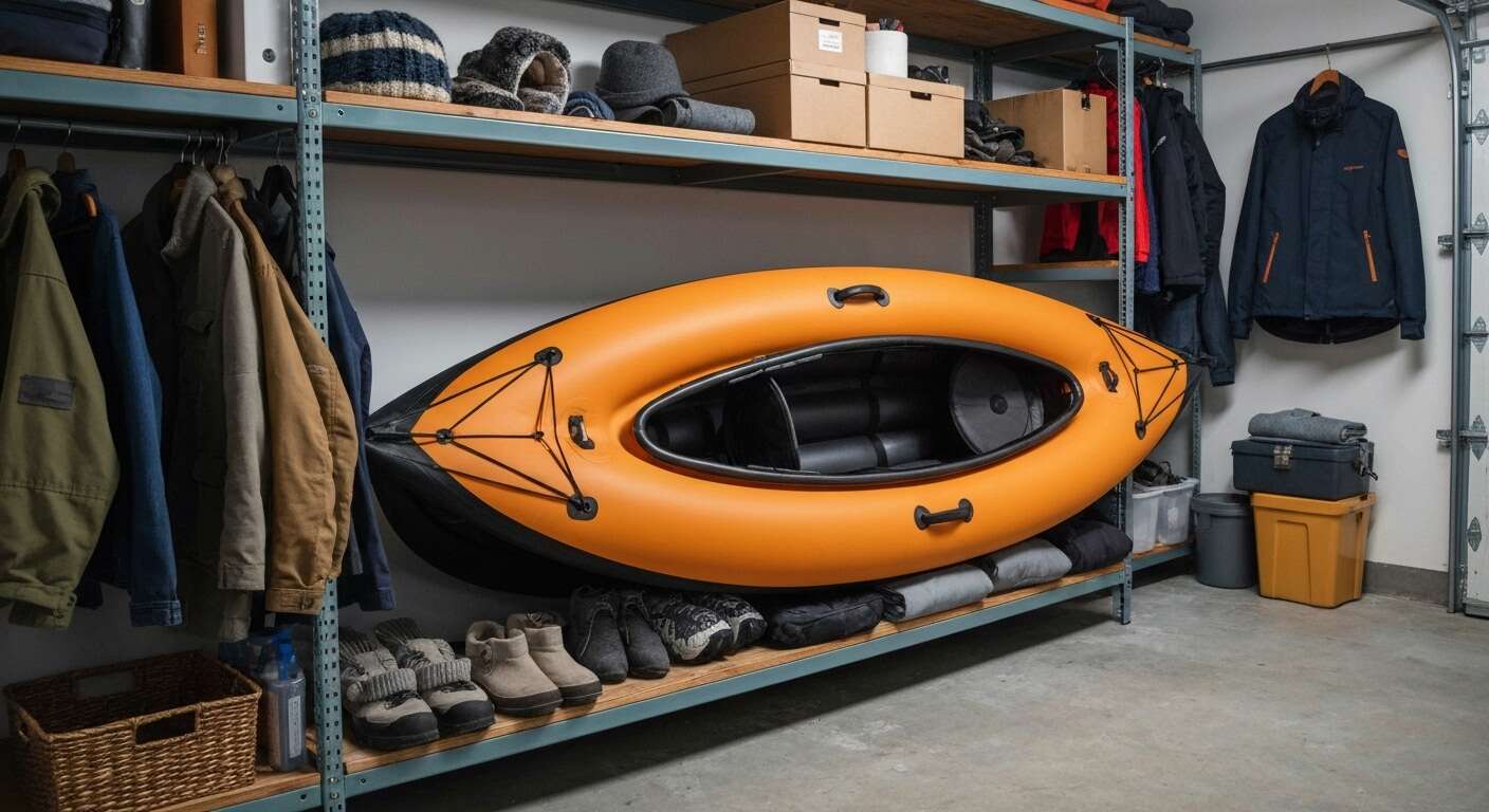 Comment ranger un kayak gonflable en hiver ?