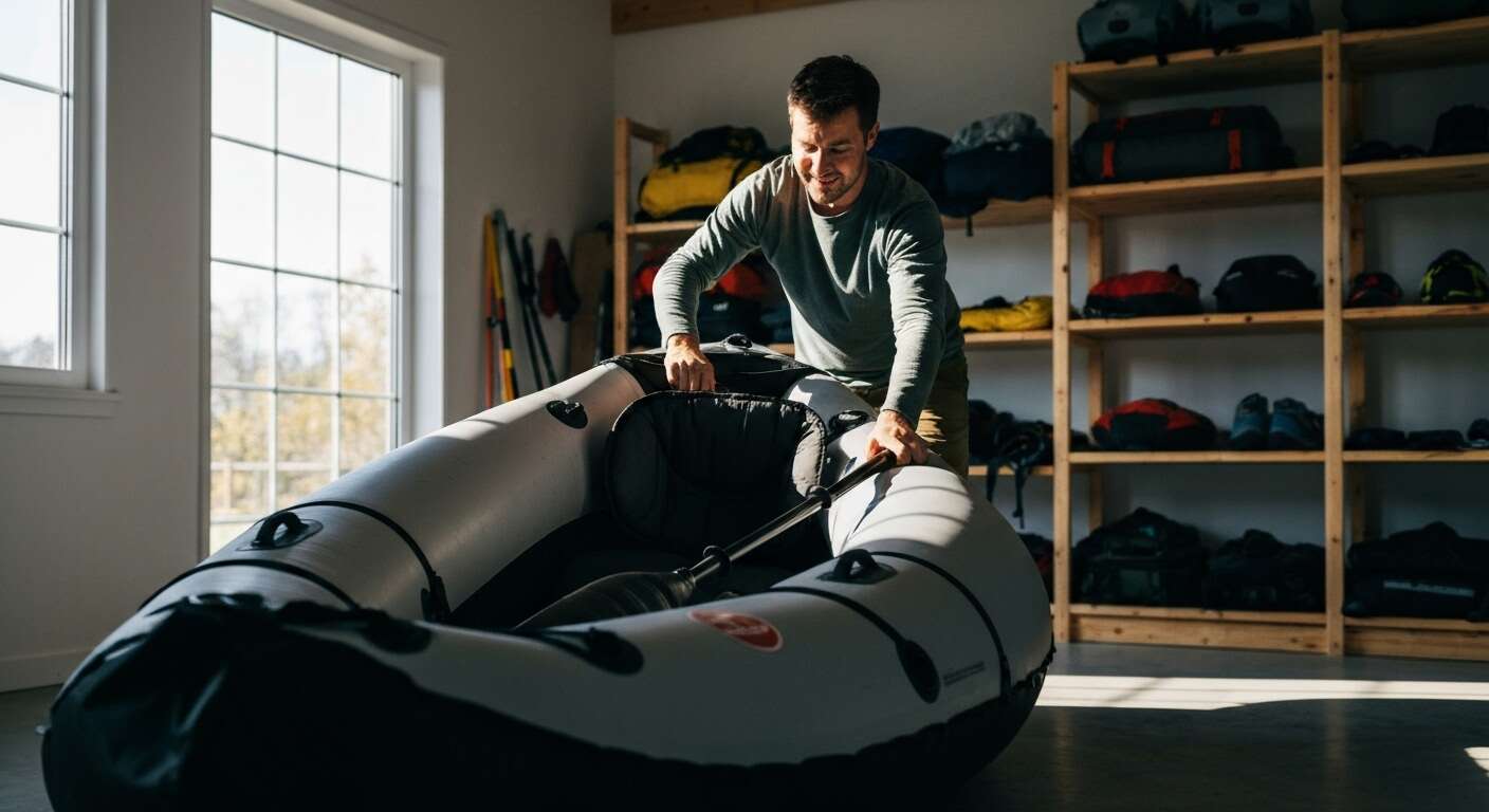 Pr&eacute;parer son kayak gonflable avant le stockage