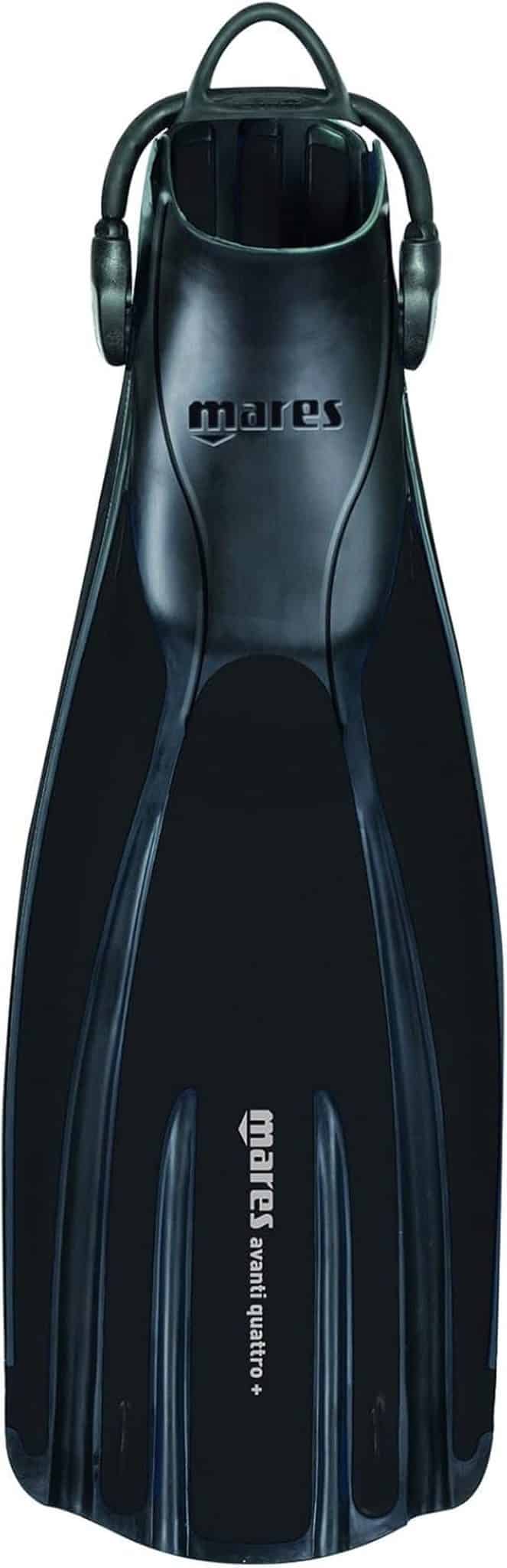 Test des palmes Mares Avanti Quattro Plus : performance et style en noir