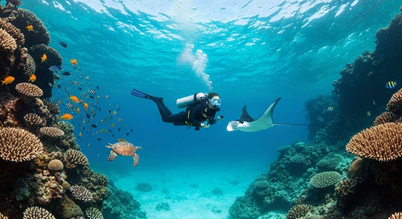 Les maldives : un paradis pour les plongeurs