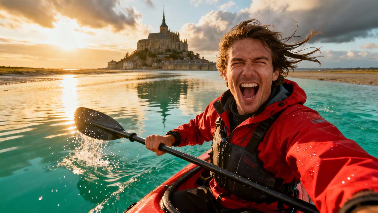 Comment faire du canoë-kayak dans la baie du Mont-Saint-Michel ?