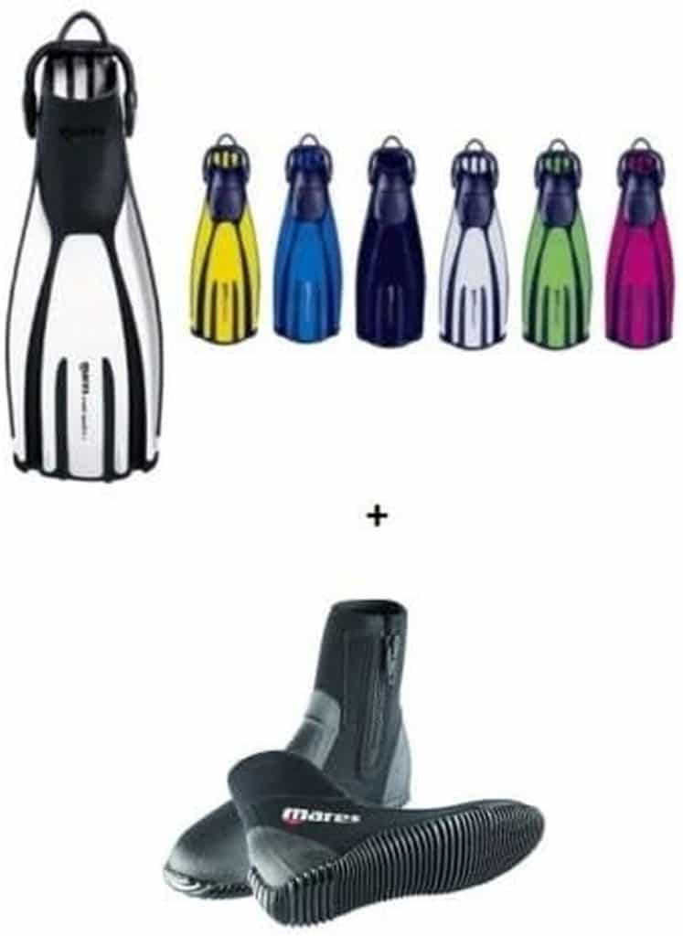 Test des palmes Mares Quattro+ élastiques taille 45/46