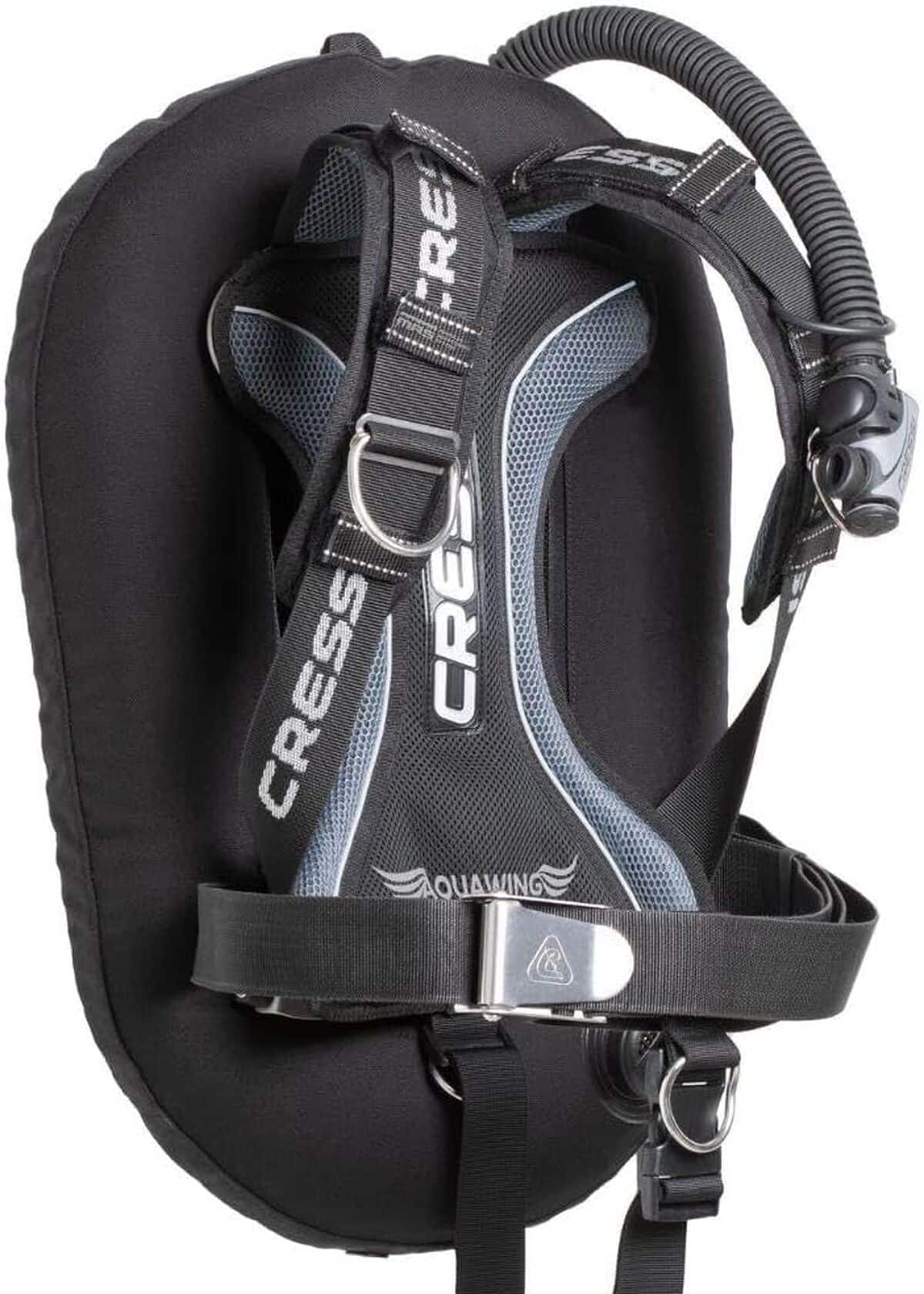 Test du gilet stabilisateur Cressi Aquawing BCD noir