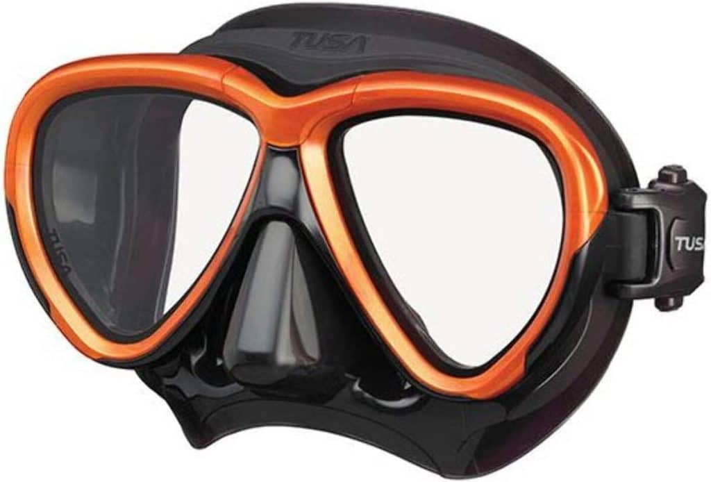 Test du masque Tusa M2004 Intega noir/orange énergique