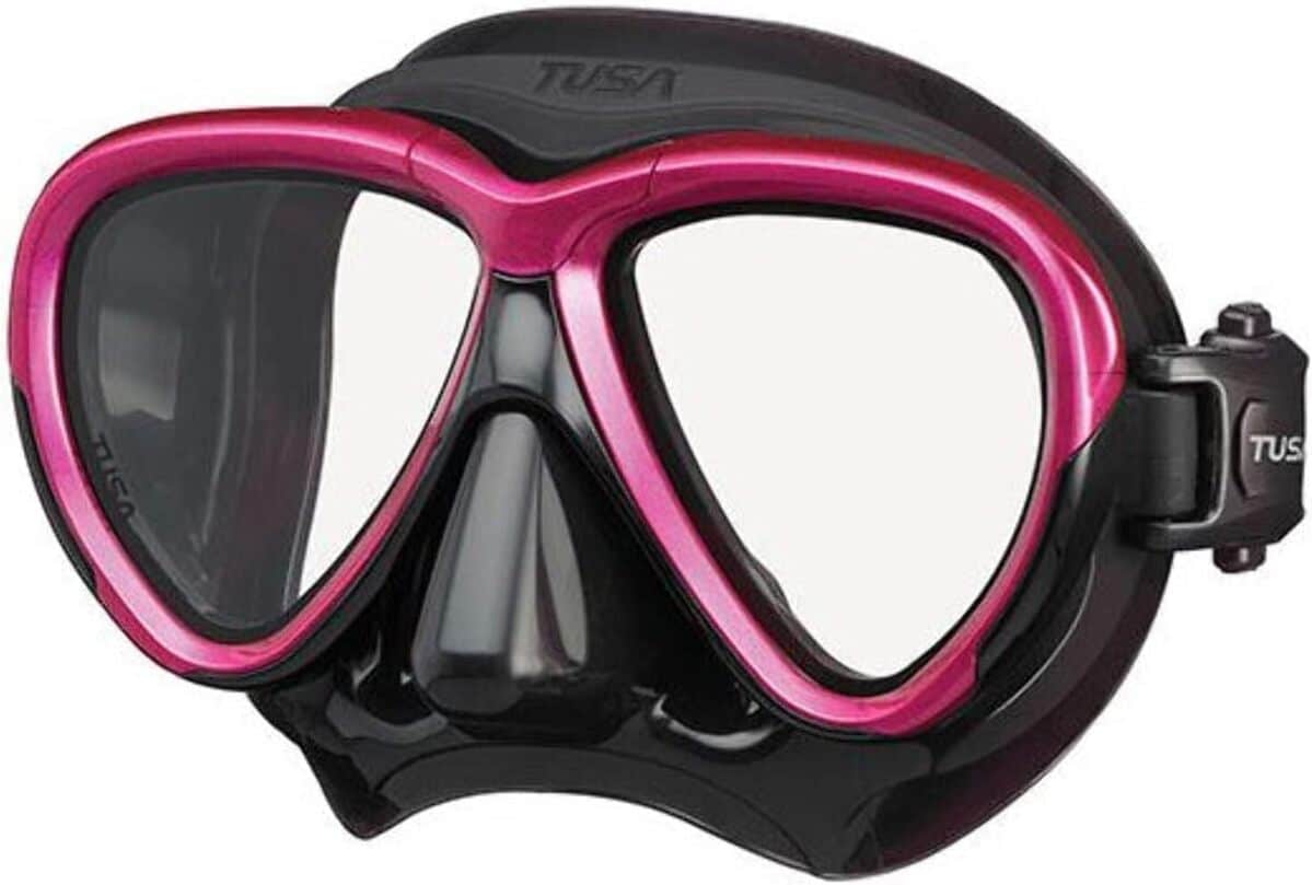 Test du masque Tusa M2004 Intega noir/rose