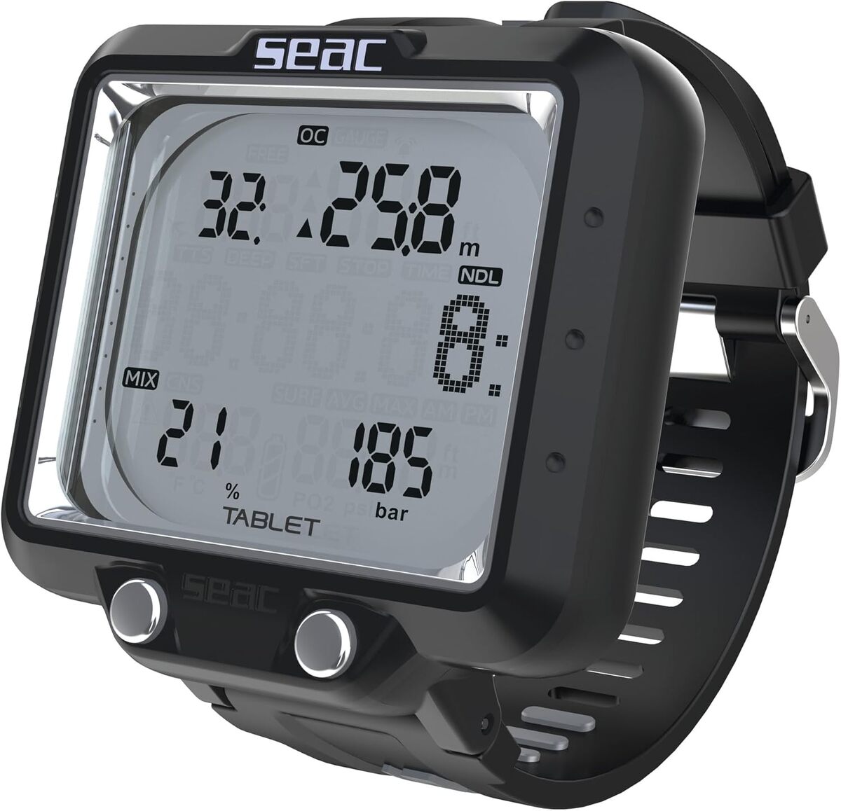 Test du SEAC Tablet : ordinateur de plongée Bluetooth performant