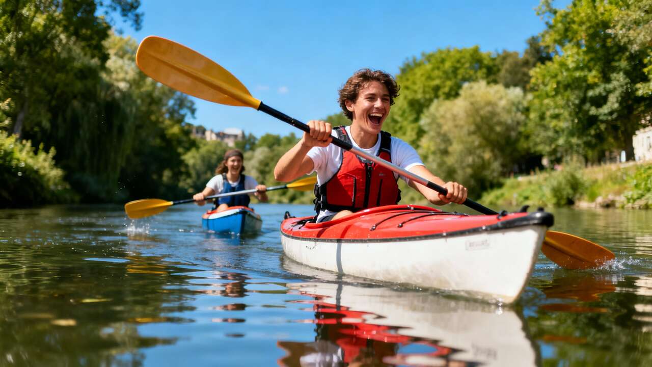 Balade en canoë et kayak sur l'Orne près de Caen : guide et conseils