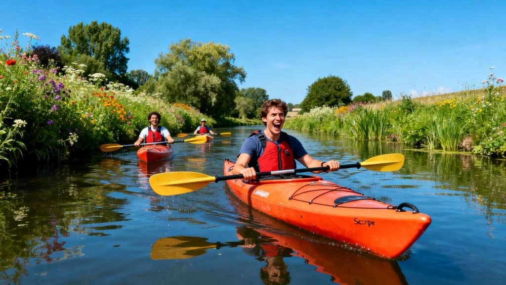 Canoë-kayak sur la Scarpe entre Arras et Douai : les meilleurs spots