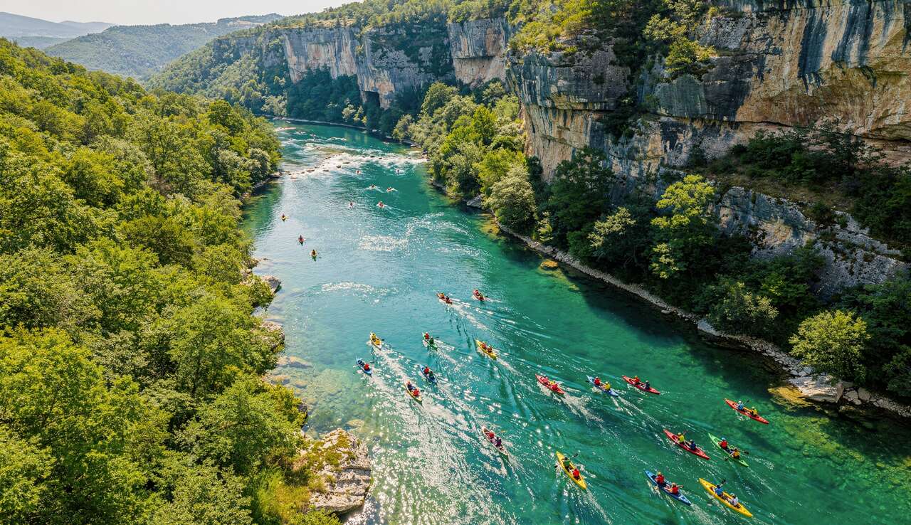 Descente de l'Ardèche en canoë : sensations et nature