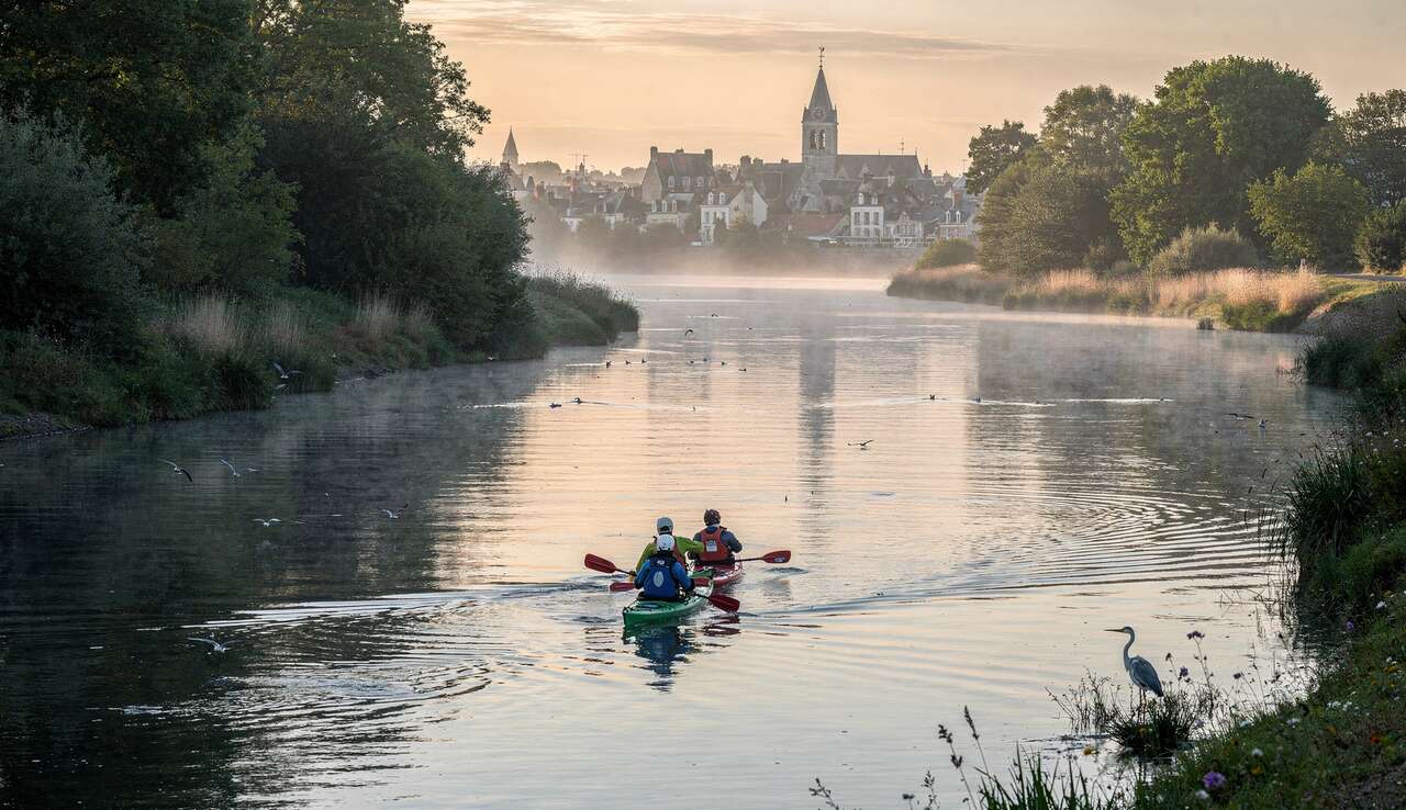 Descente de la Canche en Kayak : de Hesdin au Touquet via Montreuil