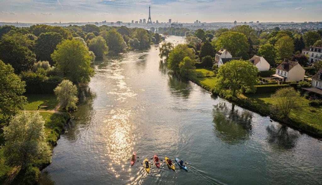 Où faire du canoë-kayak en Île-de-France près de Paris ?