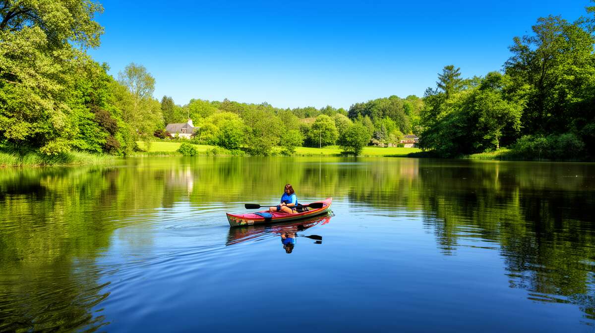 D&eacute;couvrir le lac de rabodanges : un cadre id&eacute;al pour le cano&euml;-kayak