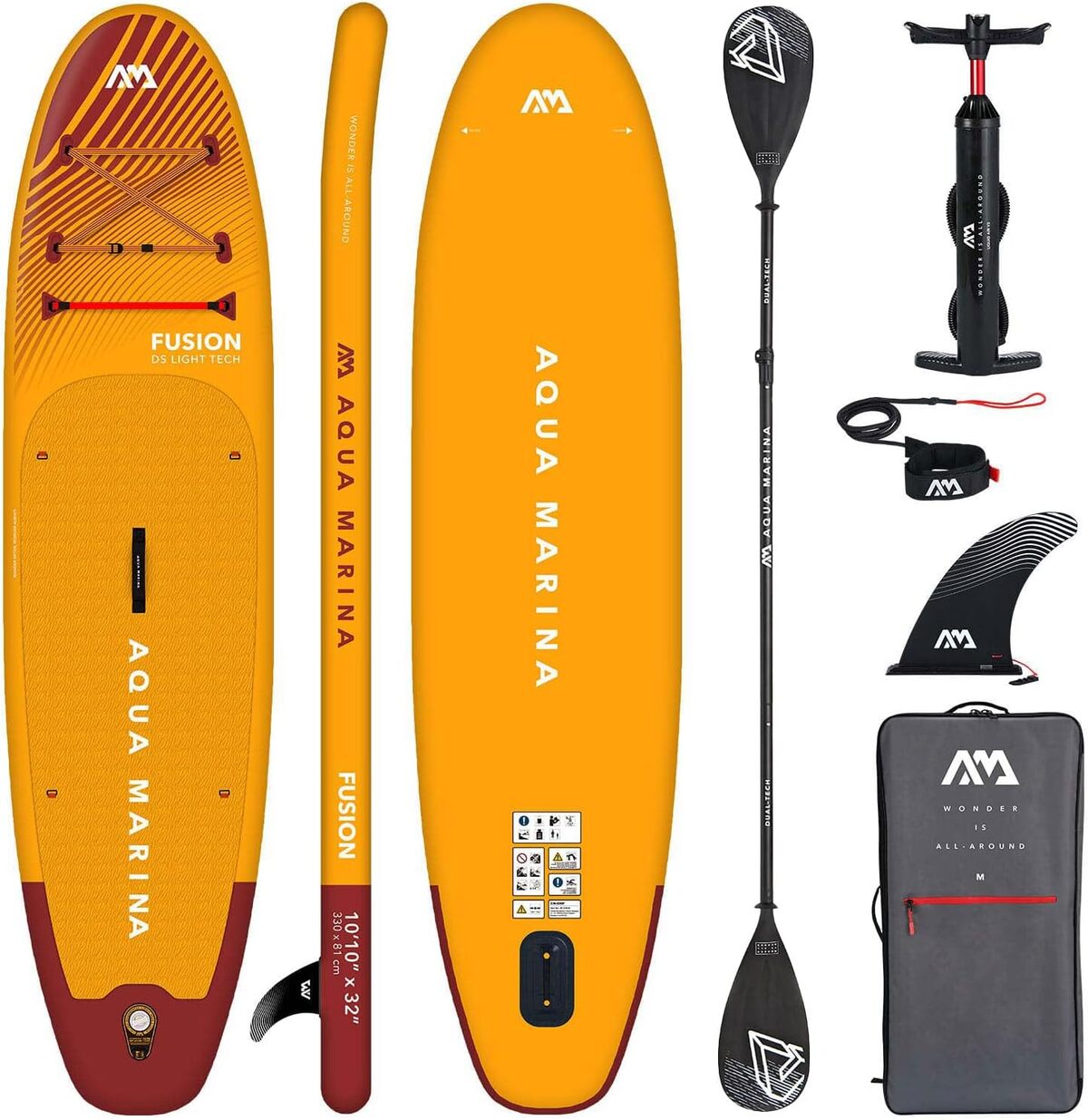 Test : aqua Marina Fusion, planche paddle gonflable 330 cm