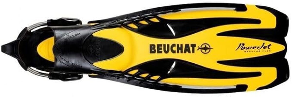 Test des palmes Beuchat Powerjet : performance et confort ajustables