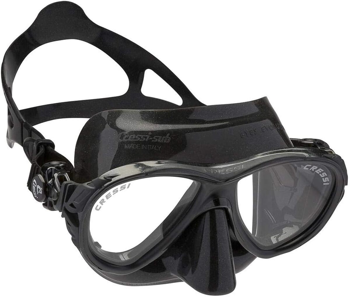 Test du masque de plongée Cressi Eyes Evolution Crystal noir