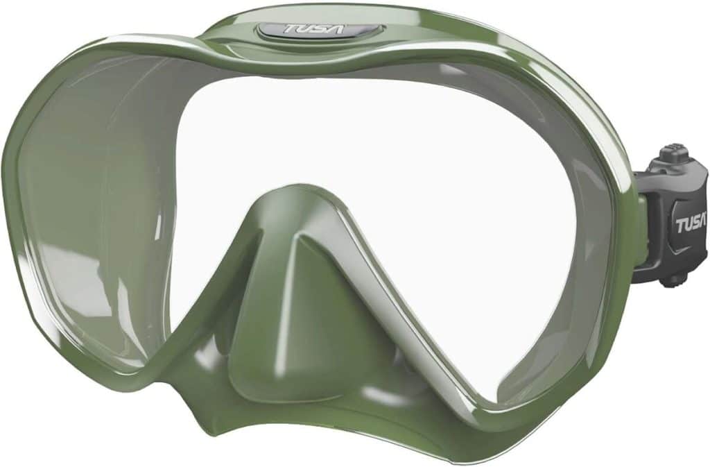 Test du masque de plongée TUSA Zensee M-1010 kaki