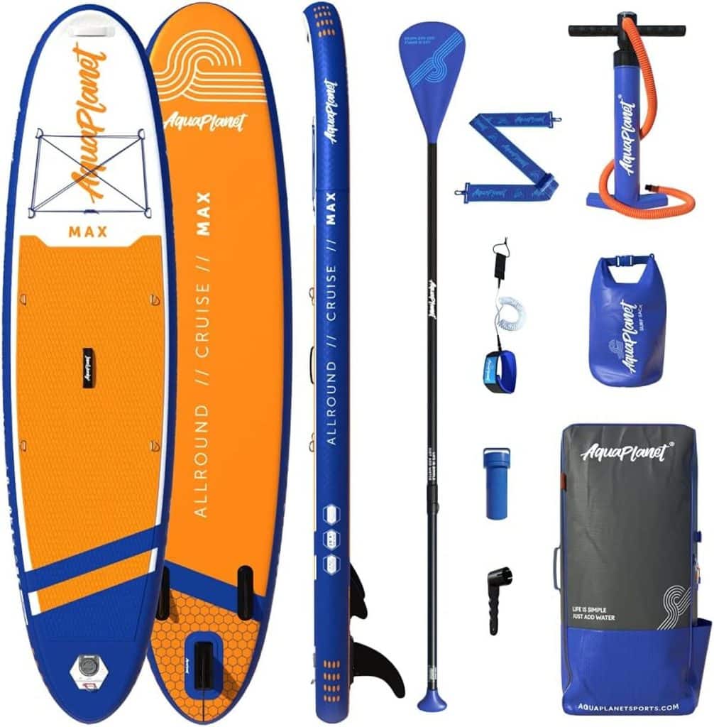 Test du paddle gonflable Aquaplanet Max 10'6'' orange