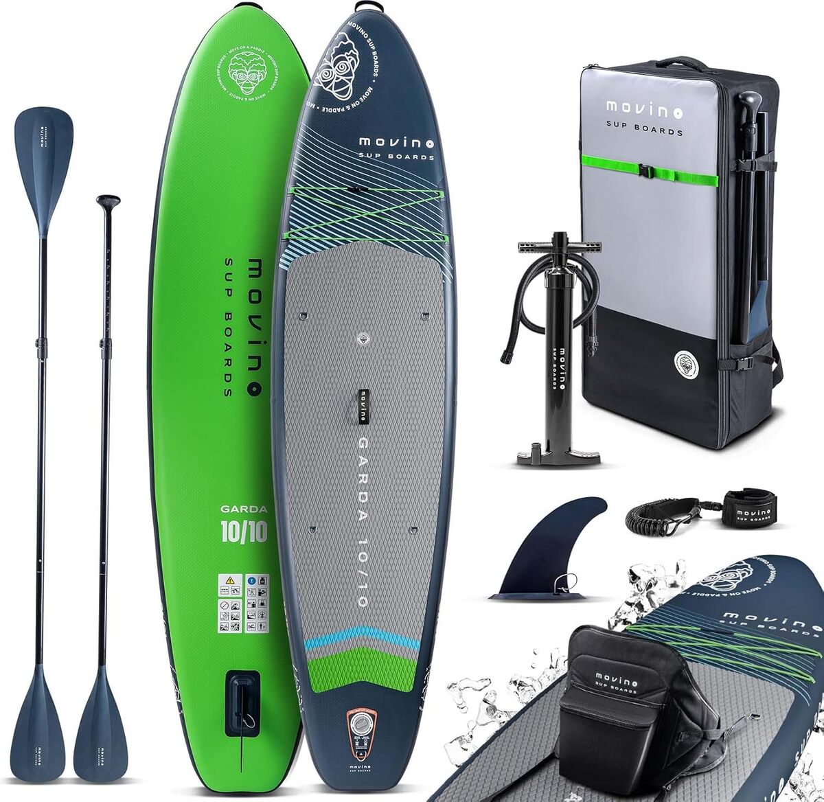 Test : planche Movino Garda Allround 10'10 paddle gonflable légère