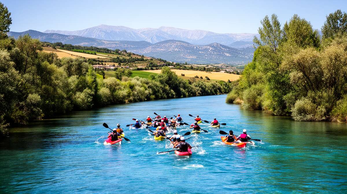 La descente de la durance, adr&eacute;naline garantie