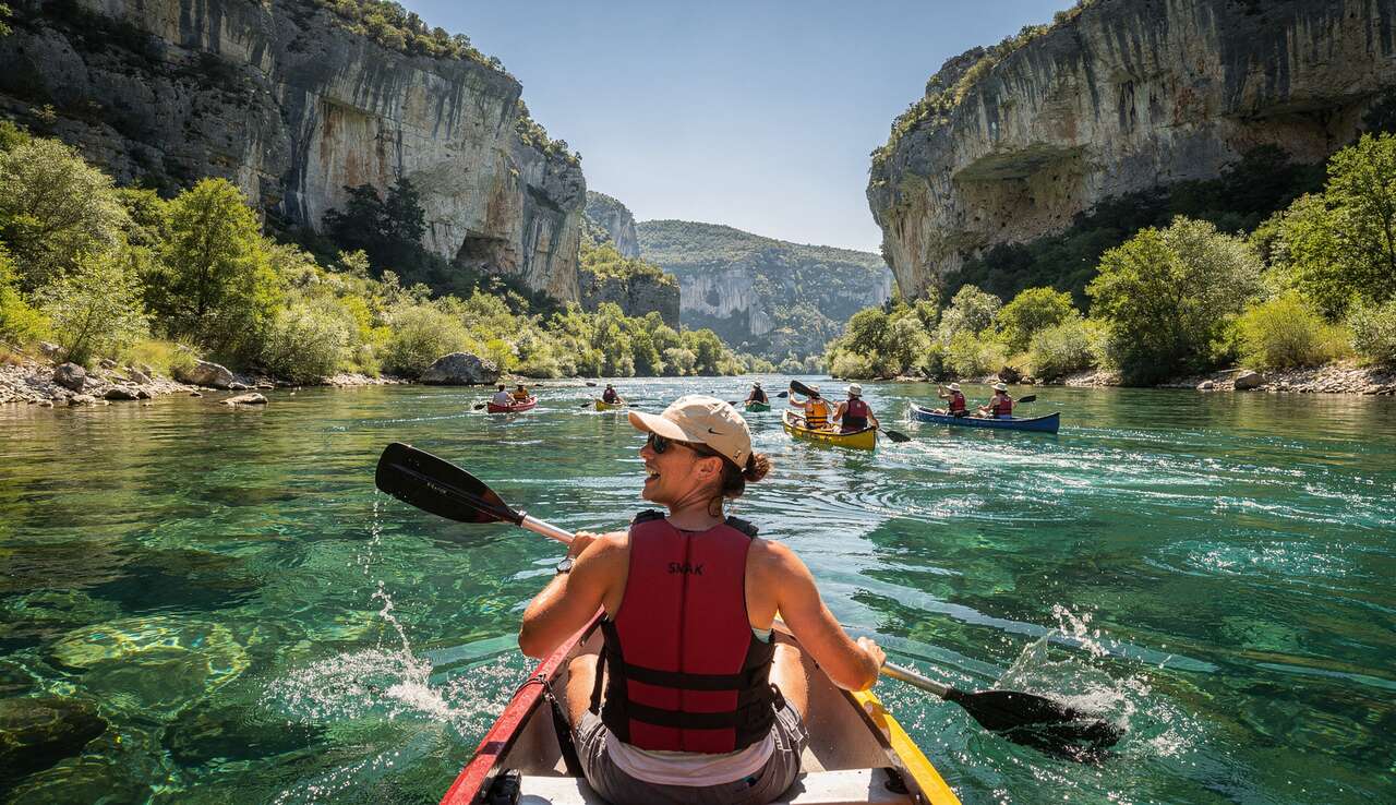 Aventure en canoë en Ardèche : descente de 37 km sur 2 jours