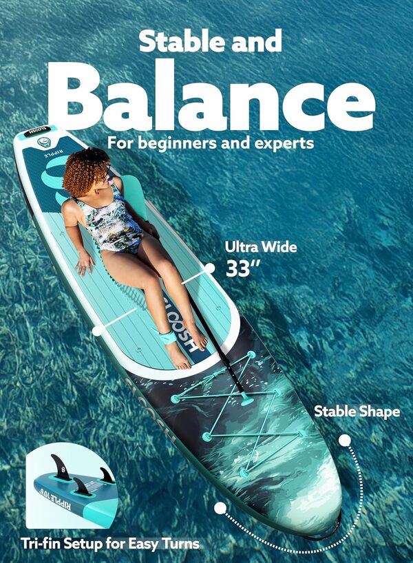 SLOOSH Planche de Paddle Gonflable,10'6