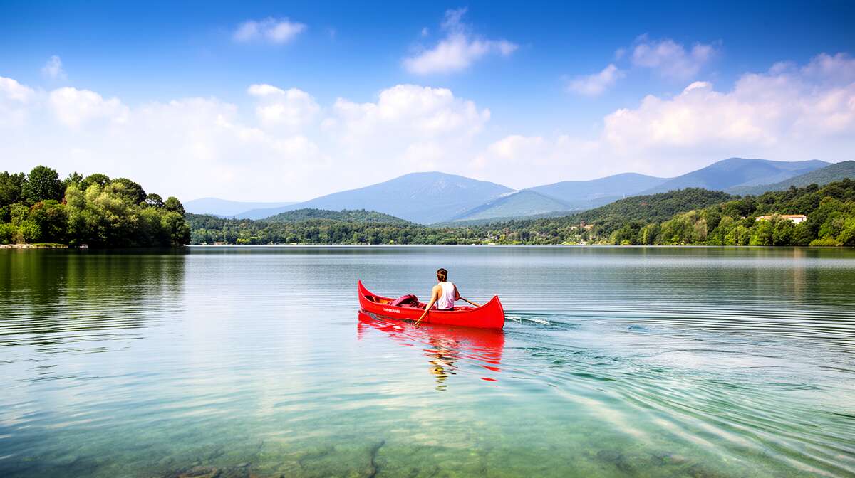 Le cadre historique et naturel du lac albano
