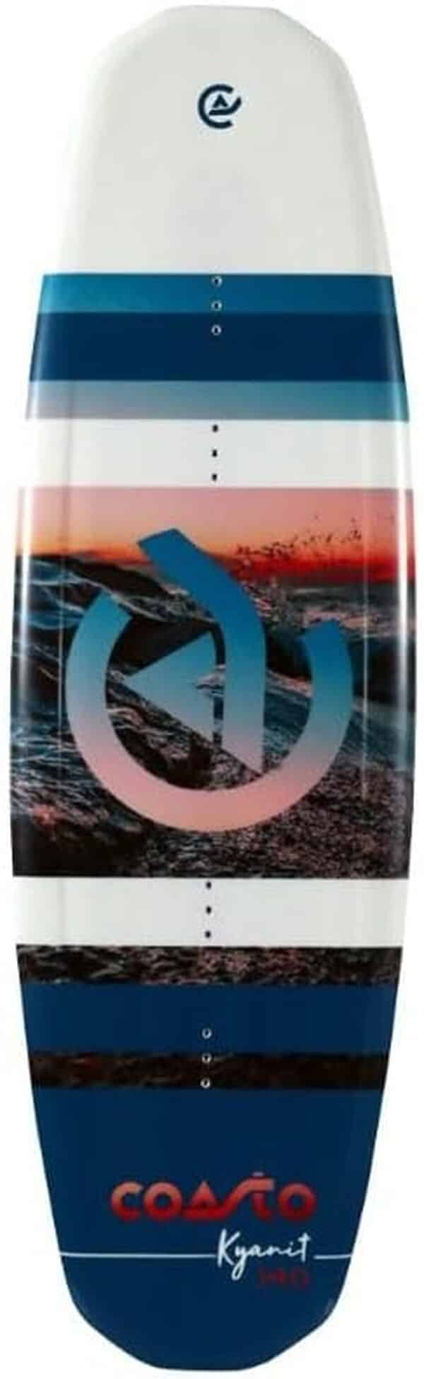 Brunelli Coast KYANIT 140 Planche de wakeboard Flex avec fixation 39-46