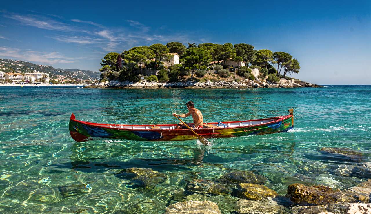 Visiter les îles de Lérins en canoë-kayak depuis Cannes