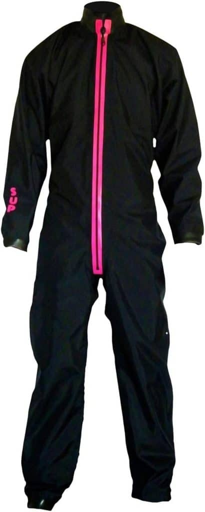 Test de la combinaison sèche Dry Fashion Sup-Advance, taille S, noir/rose