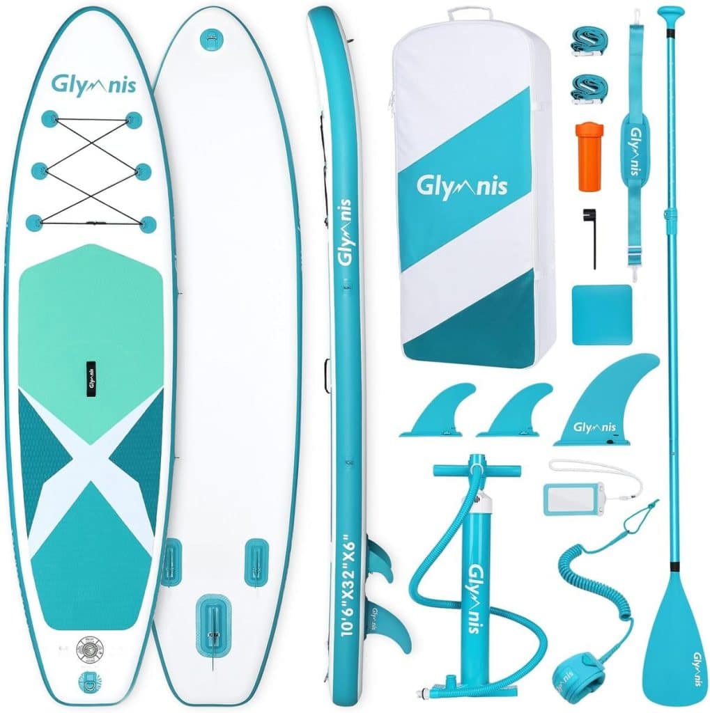 Test du Glymnis Sup Board : pagaie gonflable complète 10'6