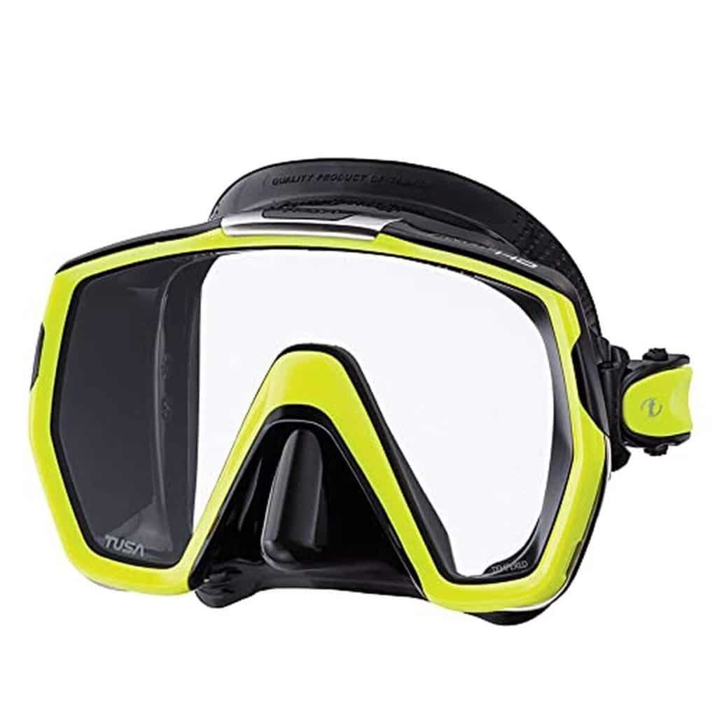 Test du masque de plongée Tusa M1001 Freedom HD