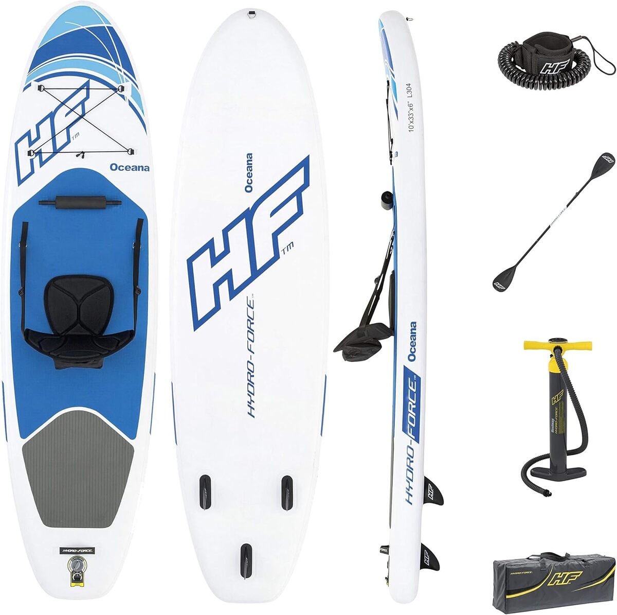 Test : paddleboard Oceana de Bestway, pratique et robuste