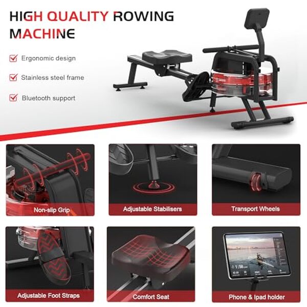 Explorez notre analyse du rameur Kitopa équipé de moniteur Bluetooth et Kinomap : efficacité, connectivité et expérience utilisateur au rendez-vous pour un entraînement optimal.