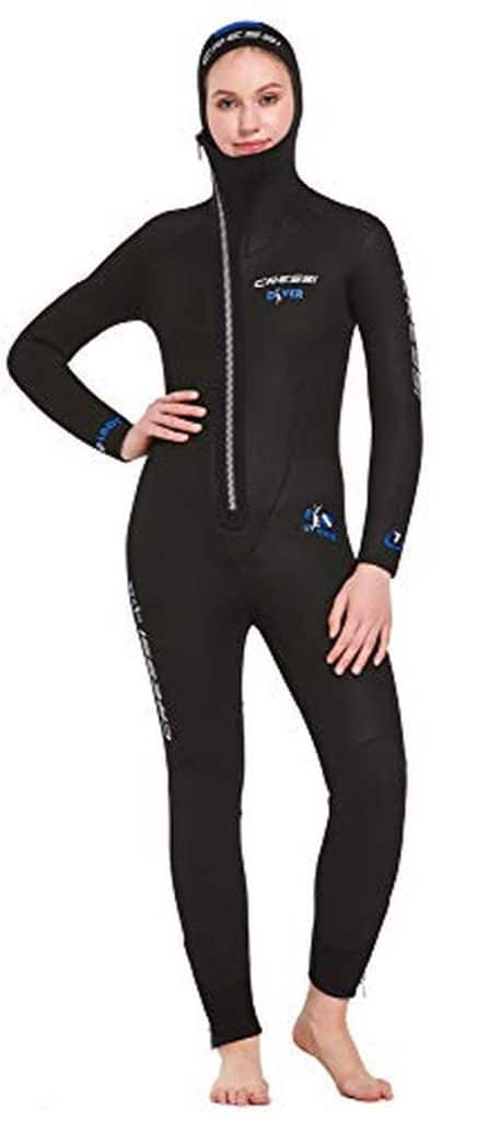 Test de la combinaison Cressi Diver Lady 7mm