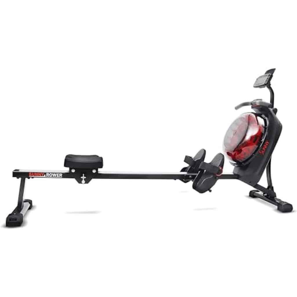 Test du rameur à eau Elite haute résistance Sunny SF-RW522017BLK