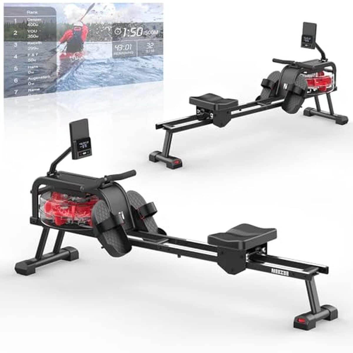 Test du rameur d'eau Neezee : performance et expérience immersive