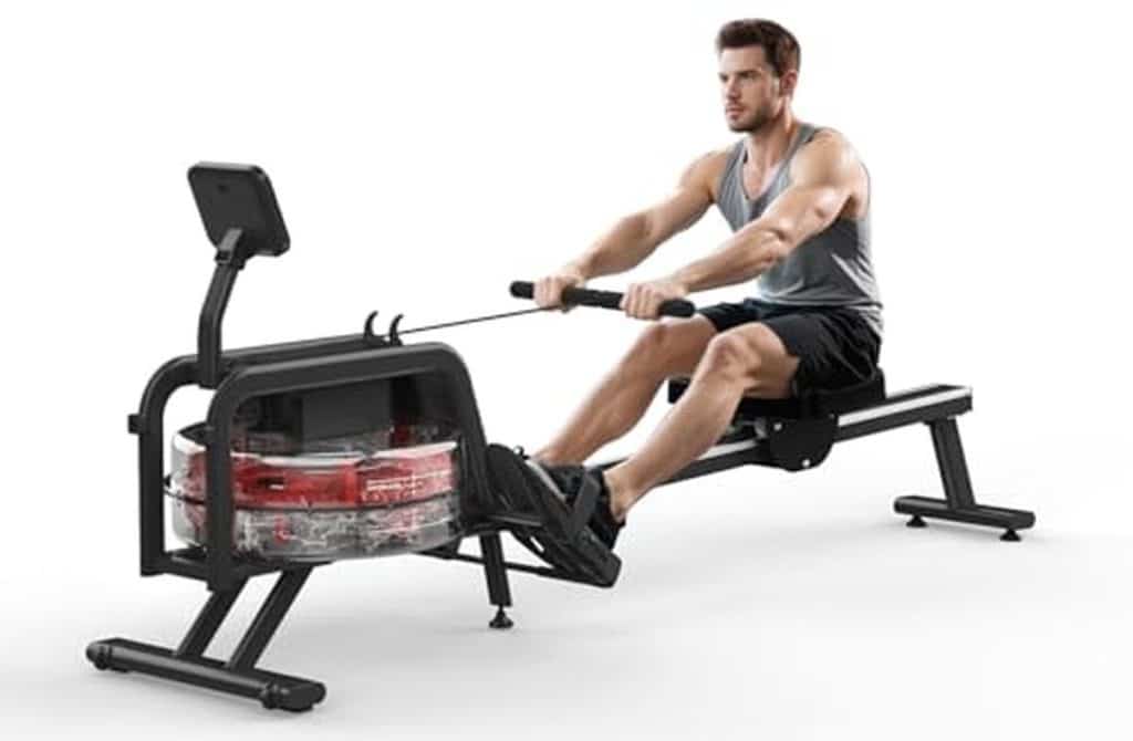 Test du rameur Kitopa avec moniteur Bluetooth et application Kinomap