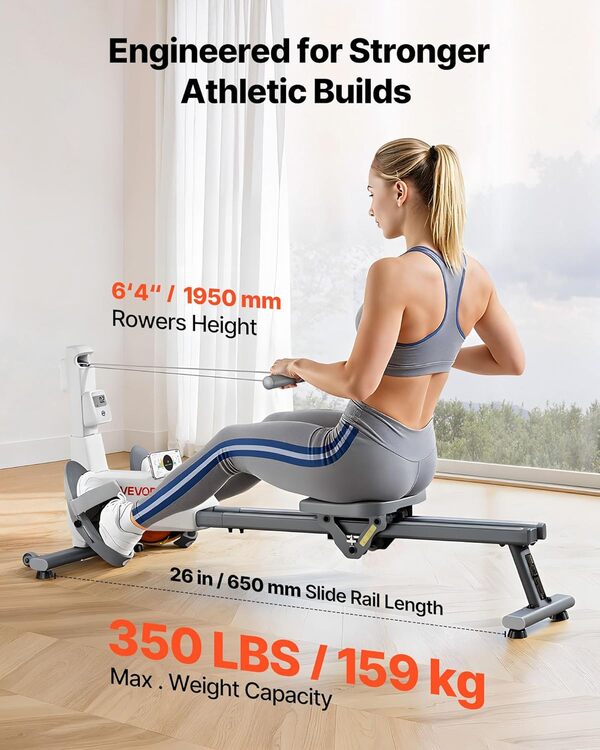 Explorez notre test du rameur magnétique VEVOR, un modèle pliable et connecté avec écran LCD. Idéal pour optimiser votre entraînement à domicile.