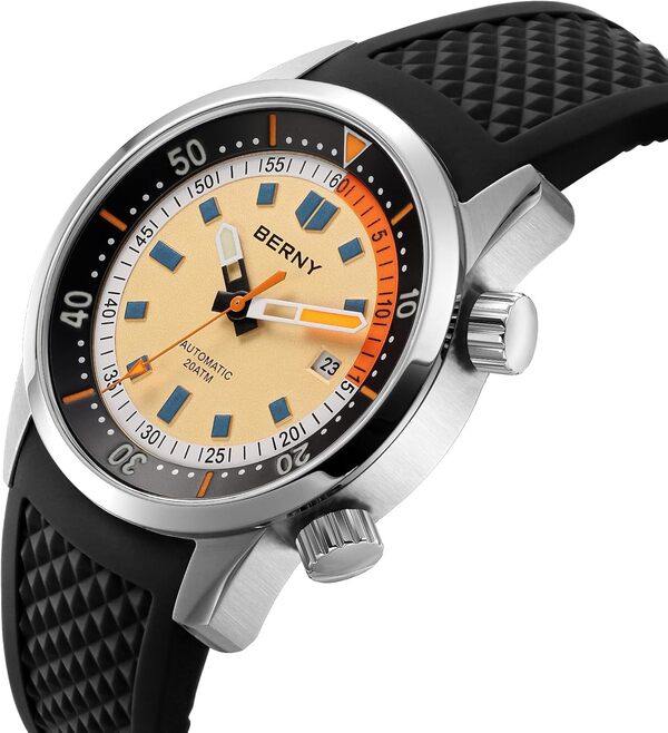 Découvrez notre analyse détaillée de la montre de plongée berny mécanique 20ATM : sa luminosité exceptionnelle et sa robustesse en eaux profondes.