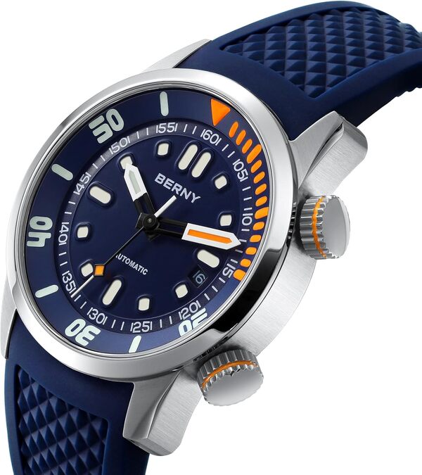 Découvrez notre analyse approfondie de la montre automatique berny, alliant performance 20ATM et élégance, idéale pour les passionnés de plongée et de style.