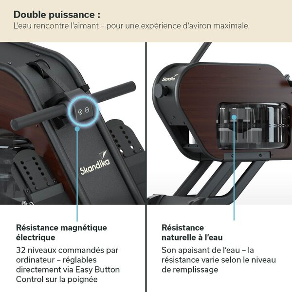Découvrez le rameur skandika nemo iii hybrid : alliant puissance et technologie, il vous offre une expérience d'entraînement optimale. Testez ses fonctionnalités avancées pour des séances intensives et efficaces.